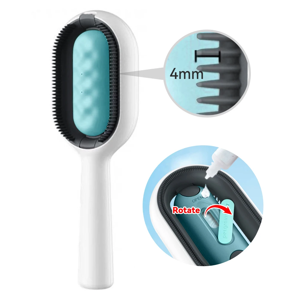 Cepillo Removedor De Pelo Mascota 3 En 1 FurEase™ Pet Grooming Brush
